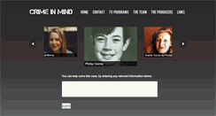 Desktop Screenshot of crimeinmind.com